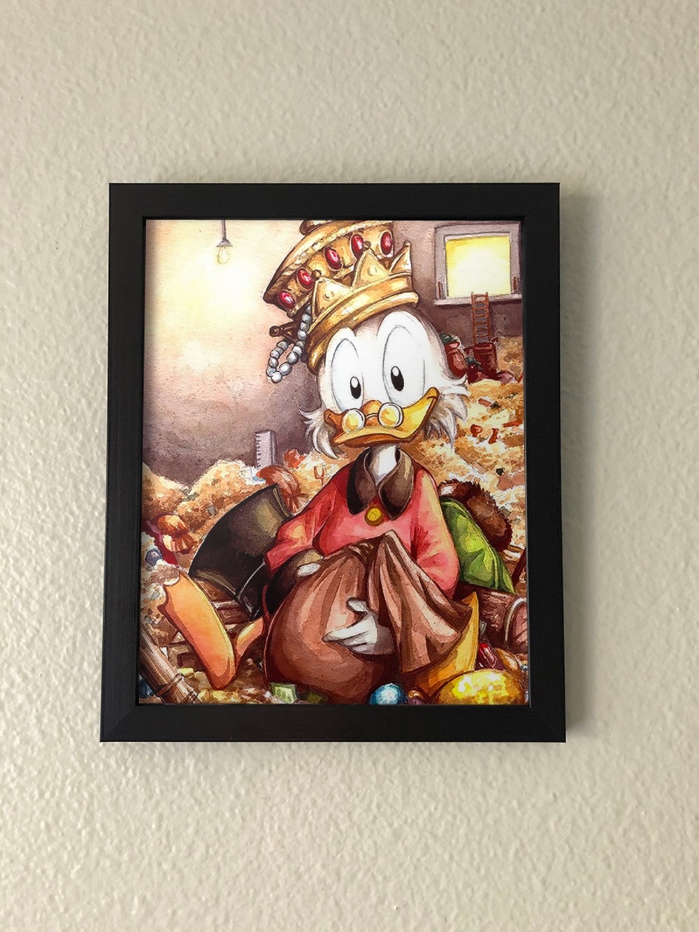 Scrooge McDuck Wall Art
